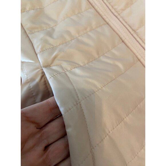 Nicole Miller Pink Vest Reversible Quilted & Faux Fur Medium - Picture 7 of 11